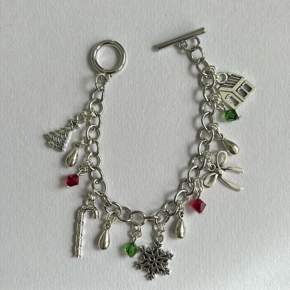 Christmas Tree Farm inspired Taylor Swift Charm Bracelet